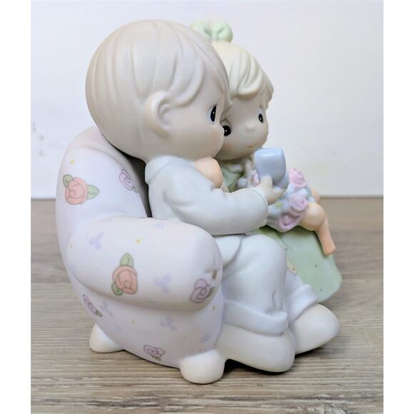 Precious Moments 261149 "Say I Do" Figurine 1996 Enesco Proposal Cake Topper - Picture 8 of 10